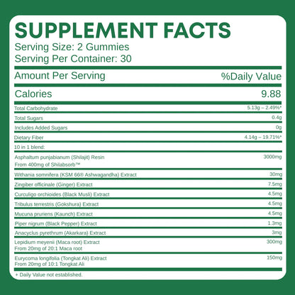 Stamus™ 10-in-1 Alpha Gummies