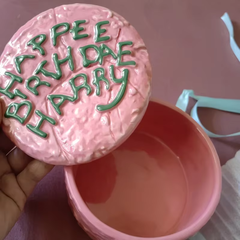 Hapee Birthdae Ceramic Cake Mug